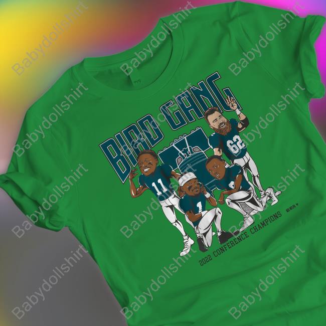 Bird Gang 2022 Conference Champions Caricatures Tee
