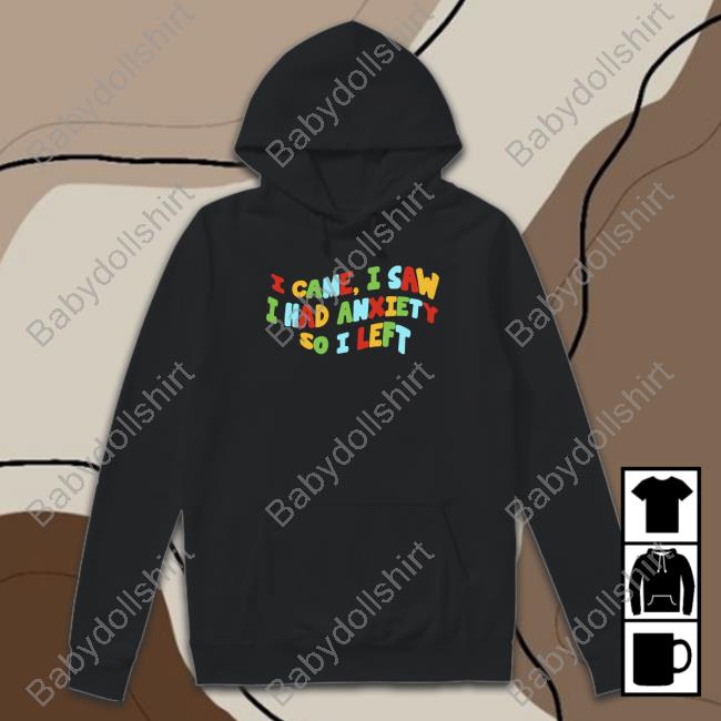 Eric Alper I Came I Saw I Had Anxiety So I Left Long Sleeve Tee