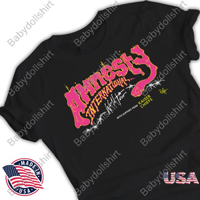 Kaiser Chiefs Amnesty International Shirt