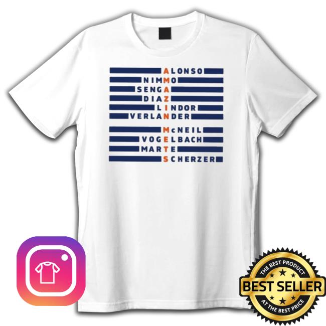 Official Alonso Nimmo Senga Diaz Lindor Verlander Mcneil Vogelbach Marte Scherzer Sweater