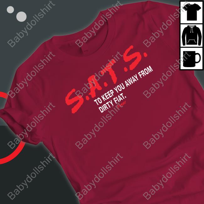 Official Fomo21 Merch SATS To Keep You Away From Dirty Fiat Bitcoin T-Shirt