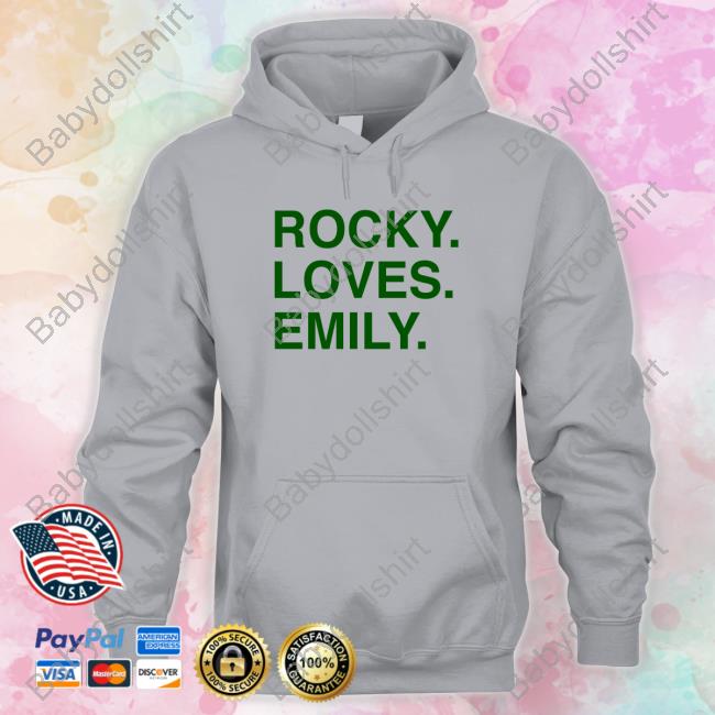 Official Rocky Loves Emily T-Shirt