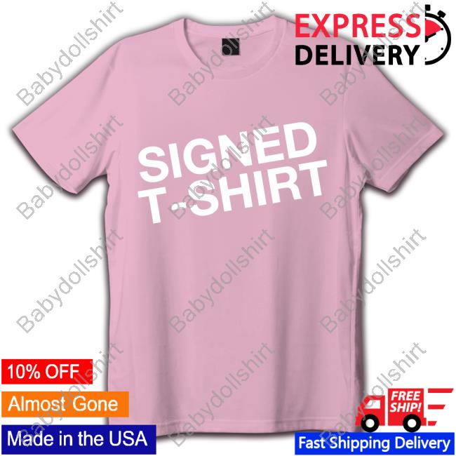 Iameden Signed T-Shirt Tee Shirt Iameden Signed T-Shirt Shirt