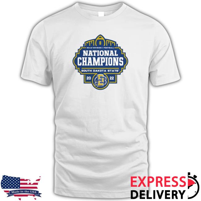 2022 South Dakota State Jackrabbits Ncaa Division I Football National Champions Tee 2022 South Dakota State Jackrabbits Ncaa Division I Football National Champions Long Sleeve Shirt