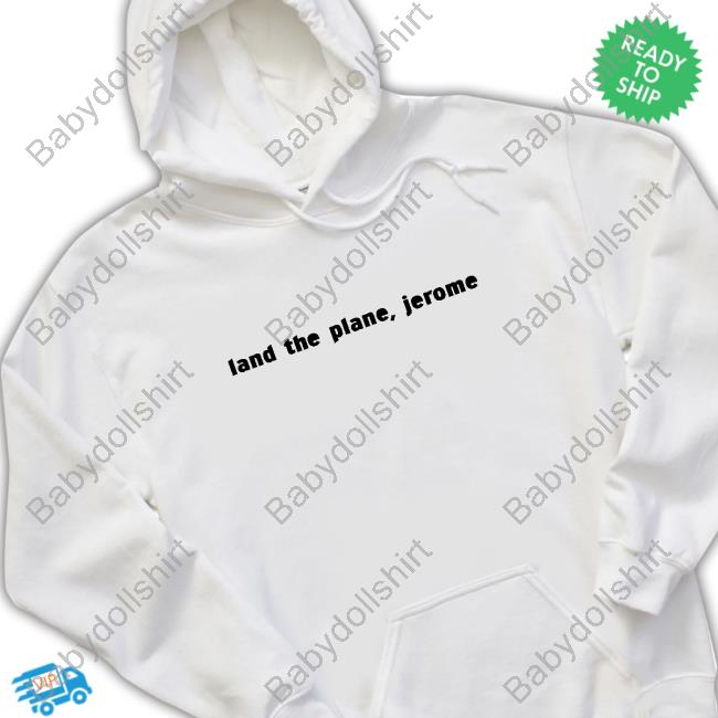Chris Hayes Land The Plane Jerome Hoodie