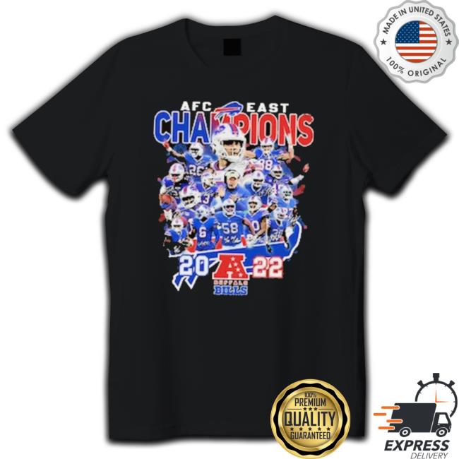 Afc East Champions 2022 Buffalo Bills T-Shirt