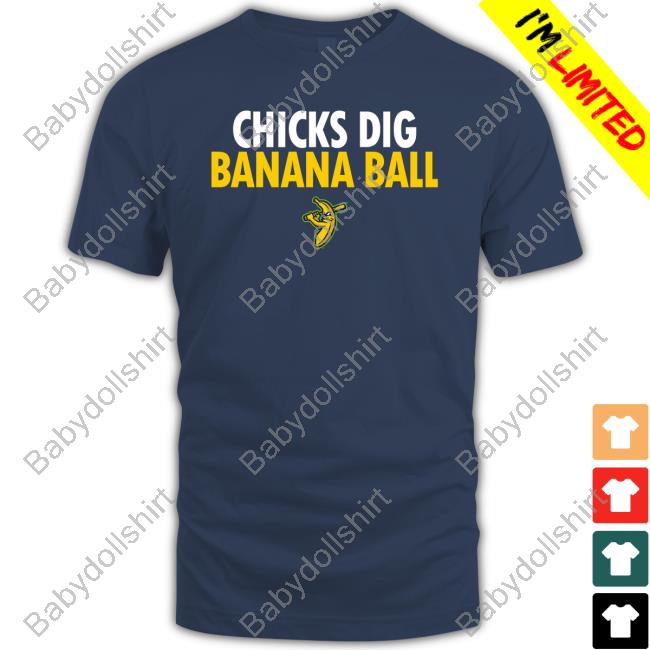 Chicks Dig Banana Ball Tank