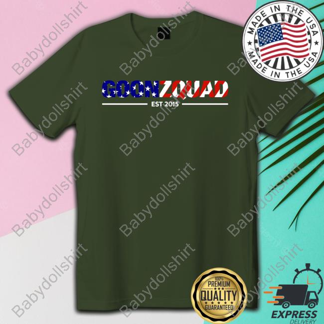 Official Goonzquad Merch Flag America Goonzquad Est 2015 Hoodie