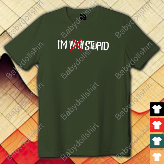 I'm With Stupid Tee I'm With Stupid Crewneck Sweatshirt