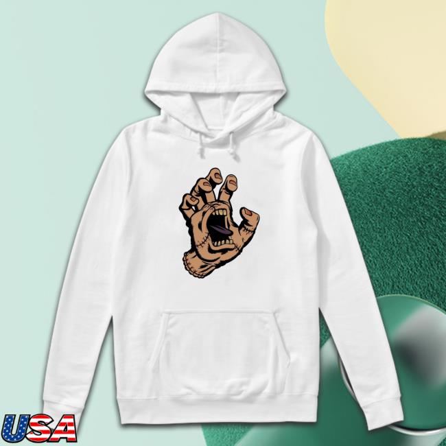 Screaming Thing Wednesday Hoodie Official Screaming Thing Wednesday Hooded Sweatshirt