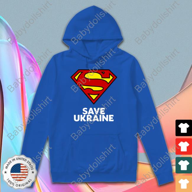 Save Ukraine Shirt Blue