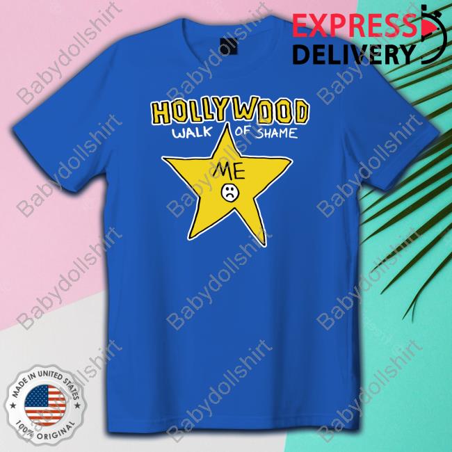 Hollywood Walk Of Shame Long Sleeve Shirt Hollywood Walk Of Shame T Shirt