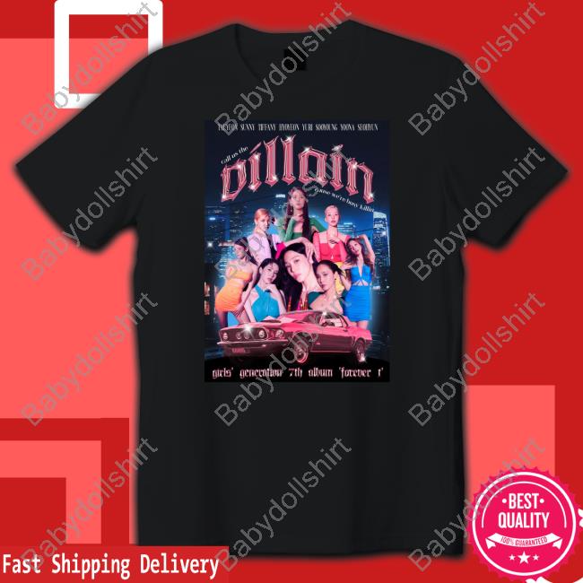 Call Us The Villain Tee Girls Generation Stunning Stepho