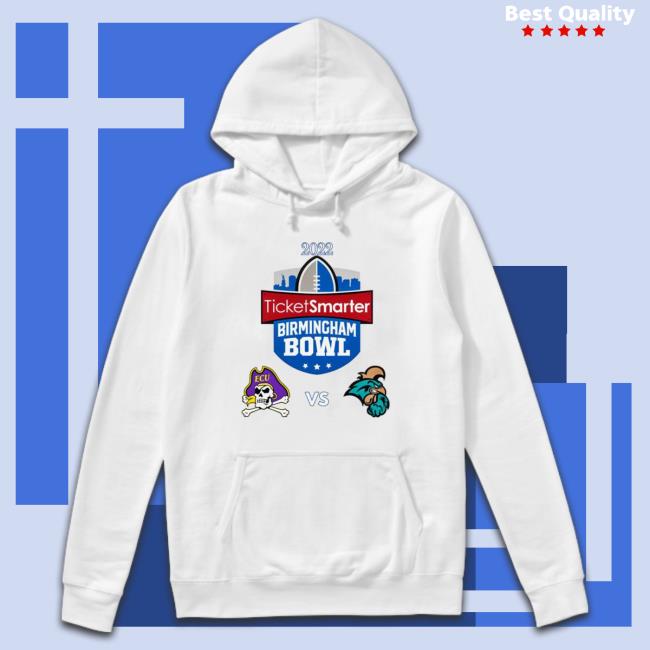 Official Coastal Carolina vs East Carolina 2022 TicketSmarter Birmingham Bowl Shirt Official Coastal Carolina vs East Carolina 2022 TicketSmarter Birmingham Bowl TShirts