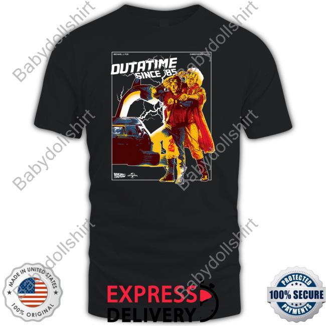 Back To The Future Doc And Marty Outatime Since 85 Tee Shirt