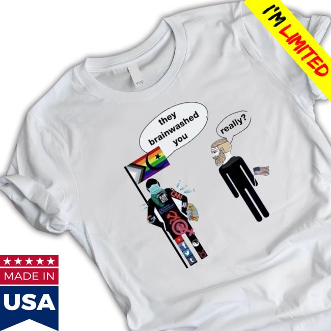 Official Lgbt They Brainwashed You Really Sweaters