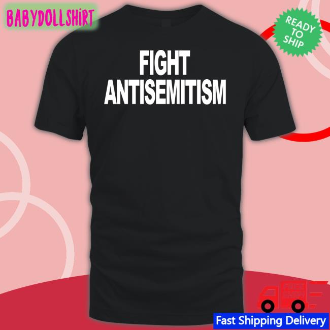 Fight Antisemitism T Shirt Brooklyn Nets
