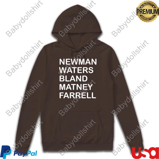 Newman Waters Bland Matney Farrell Shirts