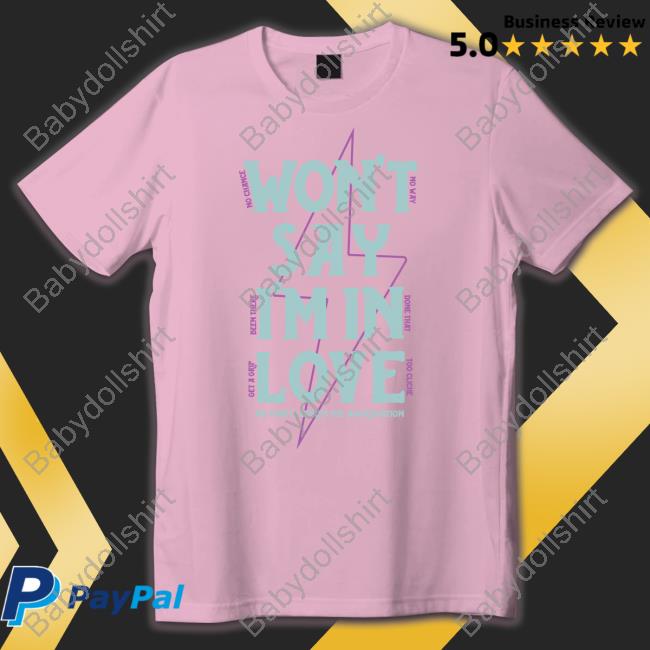 Won't Say I'm In Love Tee Shirt