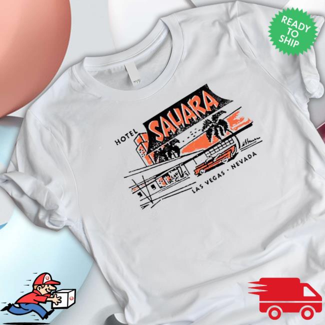Hotel Sahara Retro Las Vegas Hoodie