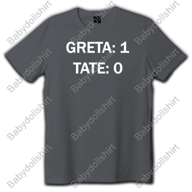 Official Greta 1 Tate 0 Tee Raygun Shop Official Greta 1 Tate 0 Cap