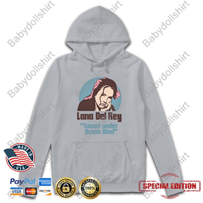 Lana Portrait Hoodie Lana Del Rey Village Lana Portrait Hoodie