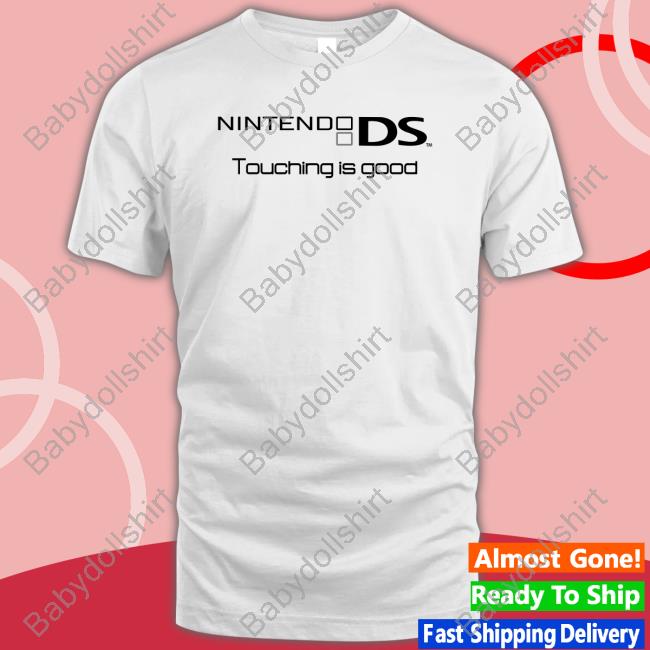 Nintendo Ds Touching Is Good Hoodie