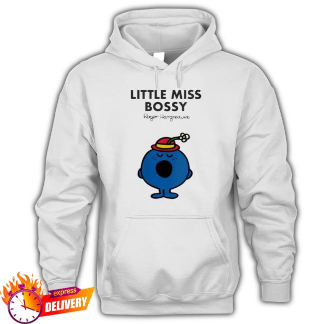 Womens Mr Men Little Miss Bossy Sweater Womens Mr Men Little Miss Bossy Crewneck Sweatshirt