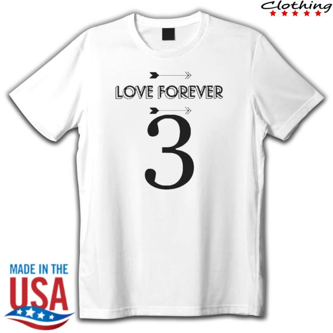 Damar Hamlin Love Forever 3 2023 Hooded Sweatshirt Damar Hamlin Love Forever 3 2023 Crewneck Sweatshirt