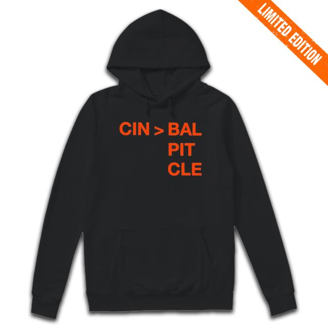 Official Cin Bal Pit Cle Shirt Official Cin Bal Pit Cle Sweatshirt