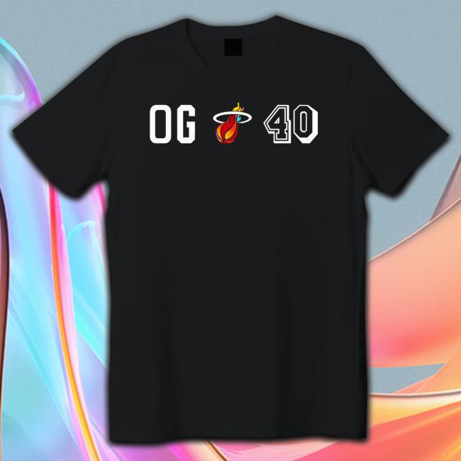 Miami Heat OG 40 Long Sleeve Tee