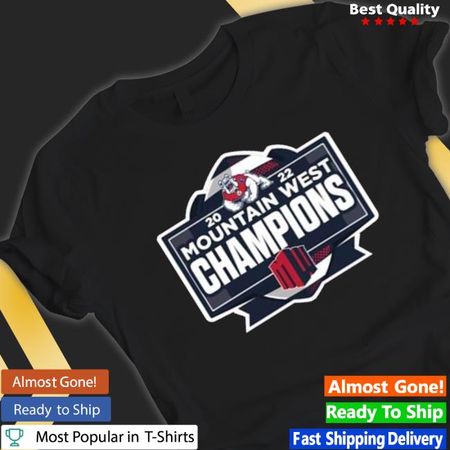 Official Fresno State Football 2022 Mountain West Champions Shirt