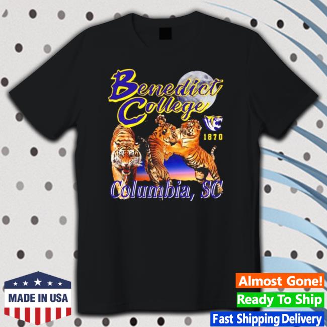 Benedict College 1870 Columbia shirt