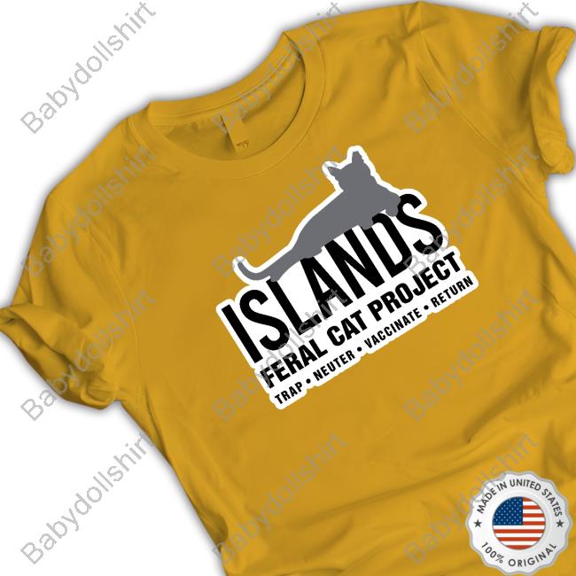 IFCP Cat Shirt Islands Feral Cat Project Patrick Skinner