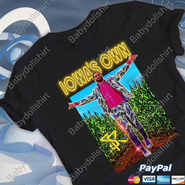 Iowa's Own T Shirt Iowa's Own Shirt Black