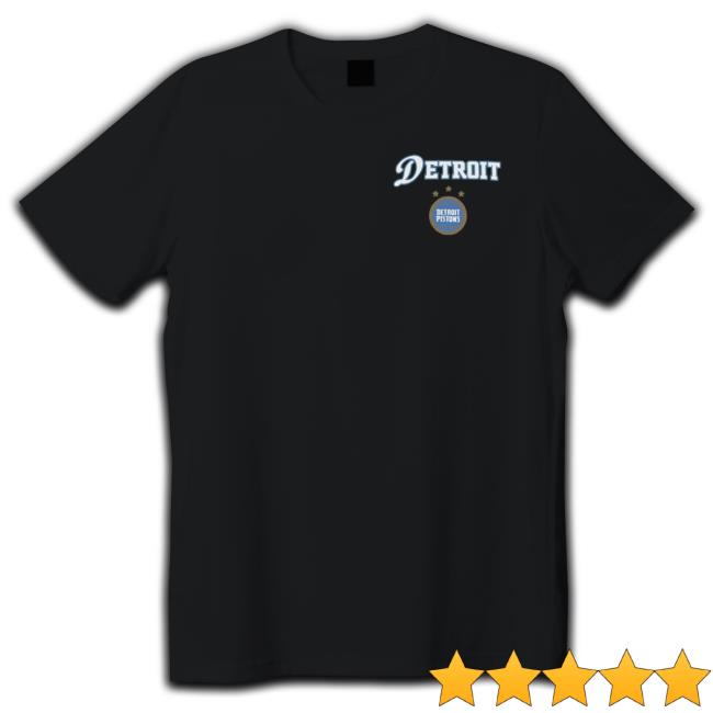 Premium Pistons 47 Brand City Edition Detroit Basketball Sweater