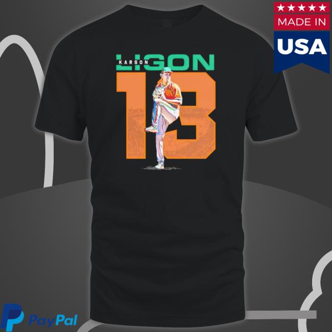 Karson Ligon #13 Throw A Baseball shirt