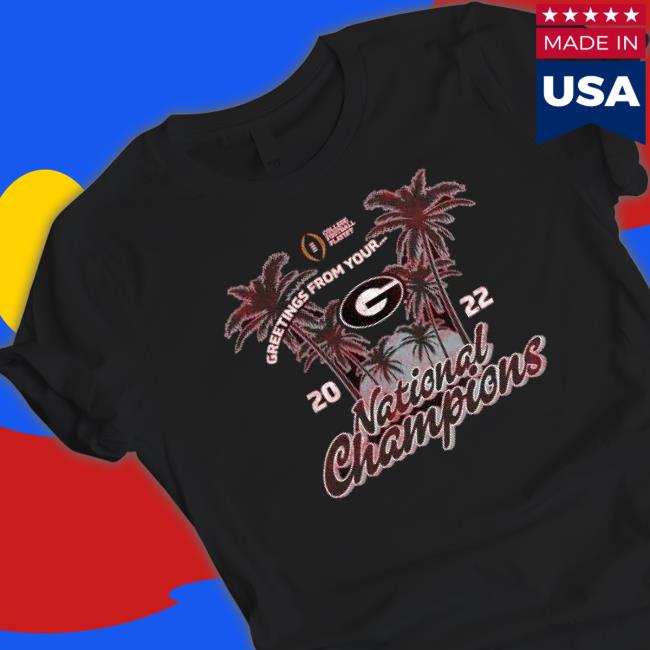 Georgia Bulldogs Greetings From Your 2022 National Champions Crewneck Sweatshirt