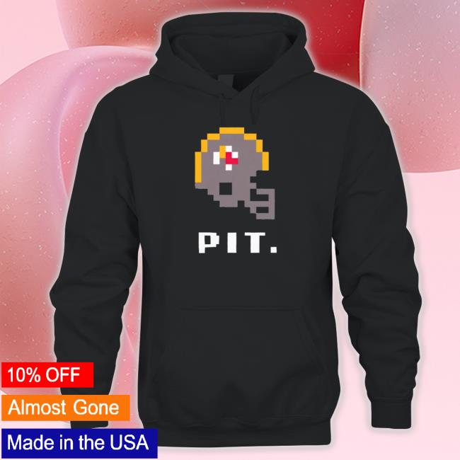 Pittsburgh Football Retro Helmet Shirt