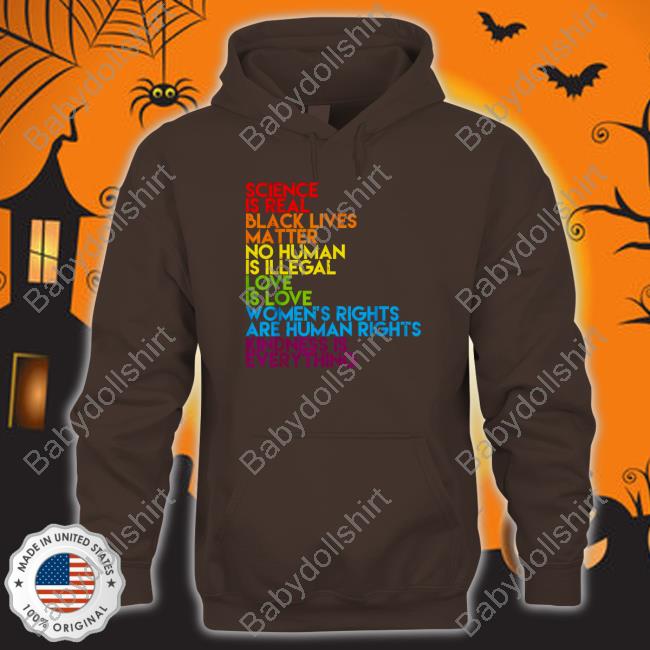 Science Is Real Black Lives Matter Shirts Wicked Naughty Merch