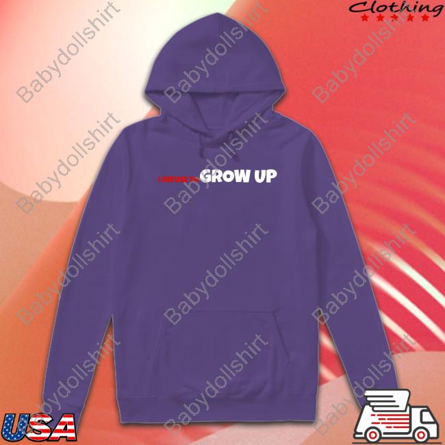 Daydrian Harding Merch I Refuse To Grow Up T-Shiirt