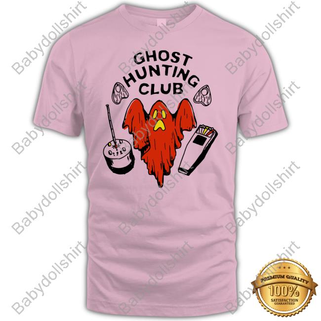 Ghost Hunting Club Shirts Ghost Hunting Club T Shirts