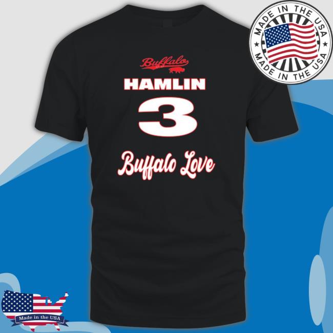 Buffalo Bills Damar Hamlin Buffalo Love Long Sleeve Shirt