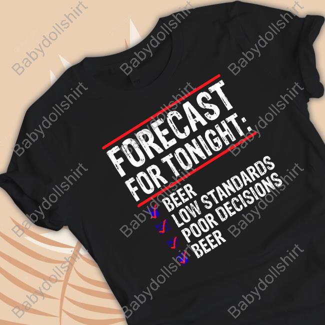 Forecast For Tonight Tee Crambone