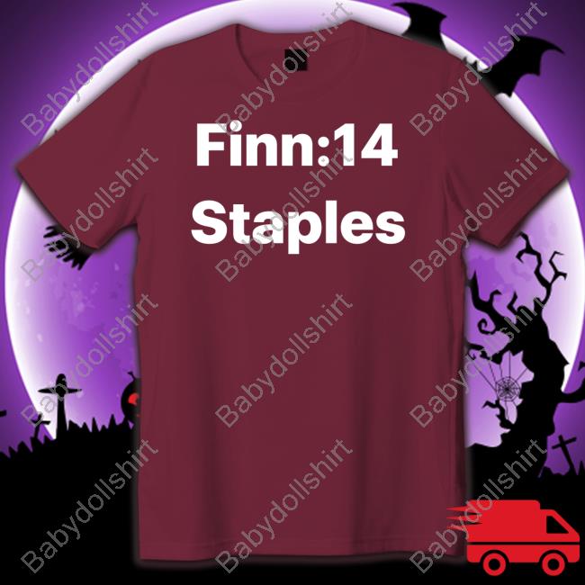 Official Finn Balor Finn:14 Staples Tee Shirt