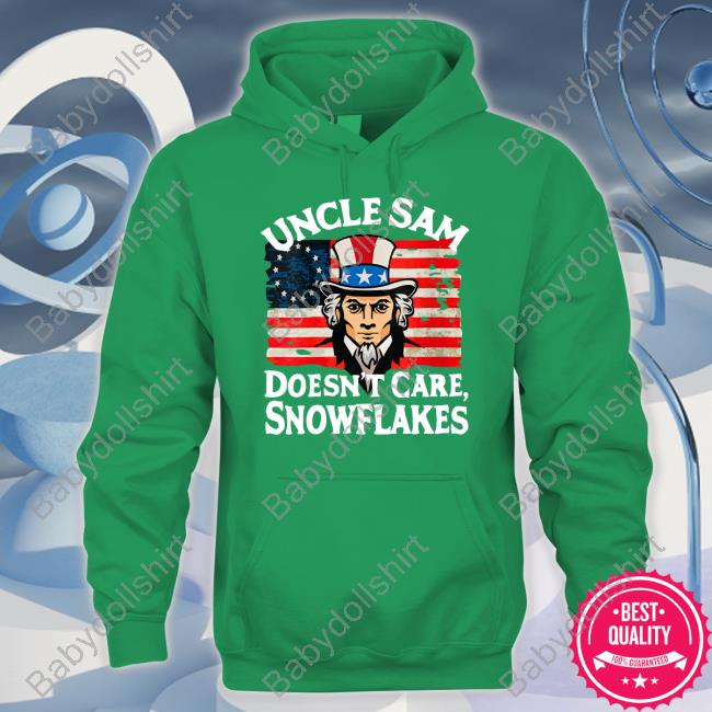Uncle Sam Doesn't Care Snowflakes T Shirt