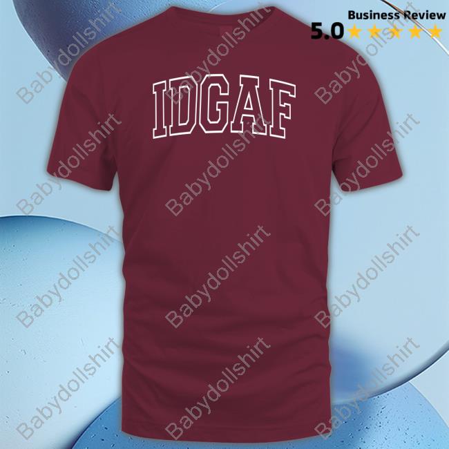 Sadie Crowell Merch Idgaf Black Long Sleeve