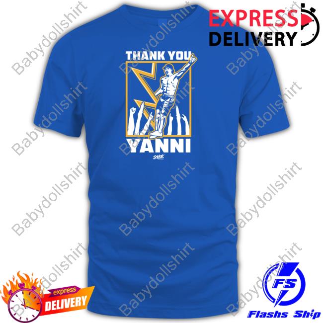 Official Smack Apparel Thank You Yanni T-Shirt