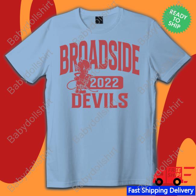 Official Broadside Devils 2022 Shirt Long Sleeve Tee Shirt