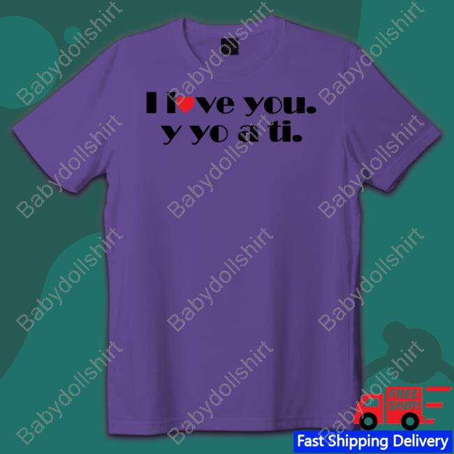 Official Drula JIB11 Purcon7 I Love You Y Yo A Ti Hoodie Casis Loved